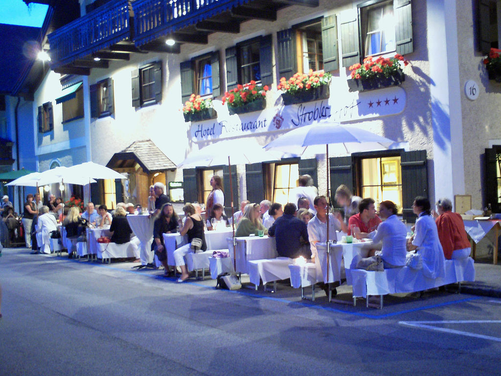 Hotel Stroblerhof Esterno foto